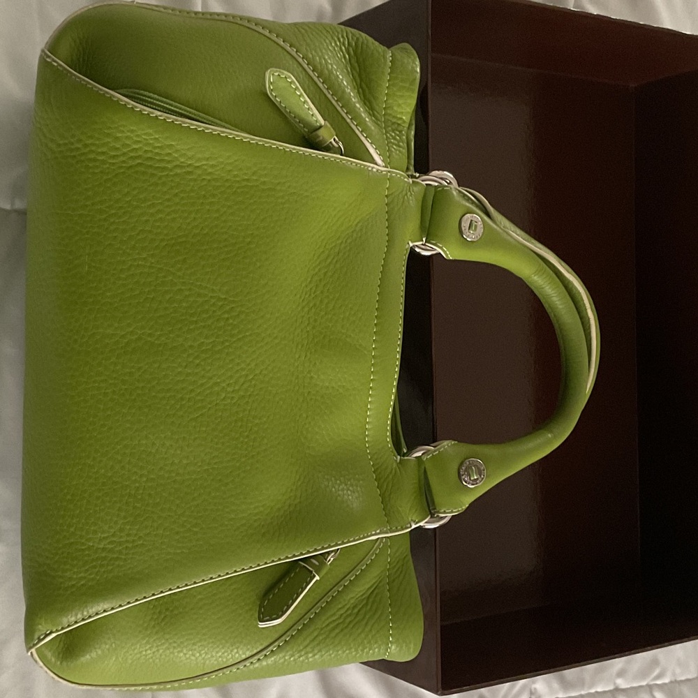 Cole Haan Vibrant Green Satchel